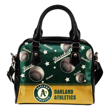 Load image into Gallery viewer, Personalized American Baseball Awesome Oakland Athletics Shoulder Handbag