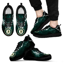 Load image into Gallery viewer, Oakland Athletics Thunder Power Sneakers
