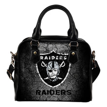Load image into Gallery viewer, Wall Break Oakland Raiders Shoulder Handbags Women Purse