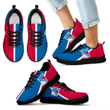 Load image into Gallery viewer, Dynamic Aparted Colours Beautiful Logo New York Rangers Sneakers