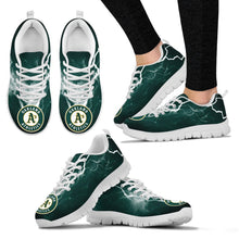 Load image into Gallery viewer, Oakland Athletics Thunder Power Sneakers