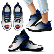 Load image into Gallery viewer, Leopard Pattern Awesome New York Mets Sneakers