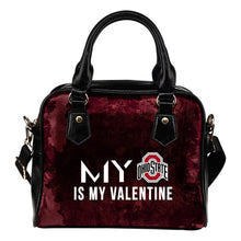 Load image into Gallery viewer, My Love Valentine Fashion Ohio State Buckeyes Shoulder Handbags