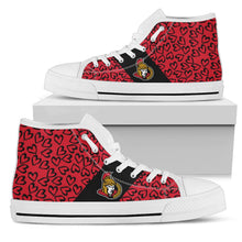 Load image into Gallery viewer, Perfect Cross Color Absolutely Nice Ottawa Senators High Top Shoes