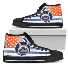 Load image into Gallery viewer, Flag Rugby New York Mets High Top Shoes