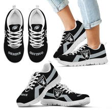 Load image into Gallery viewer, Oakland Raiders Line Logo Sneakers