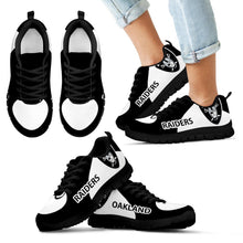 Load image into Gallery viewer, Oakland Raiders Top Logo Sneakers
