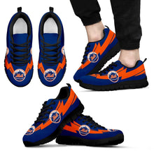 Load image into Gallery viewer, Three Amazing Good Line Charming Logo New York Mets Sneakers