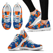 Load image into Gallery viewer, New York Mets Cotton Camouflage Fabric Military Solider Style Sneakers