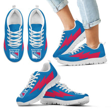 Load image into Gallery viewer, Nice Style New York Rangers Sneakers Thunder Lightning Amazing Logo