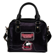 Load image into Gallery viewer, Fancy Northern Illinois Huskies Fashion Logo Lighting Cosy Shoulder Handbags