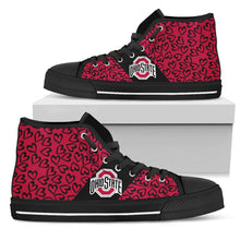 Load image into Gallery viewer, Perfect Cross Color Absolutely Nice Ohio State Buckeyes High Top Shoes