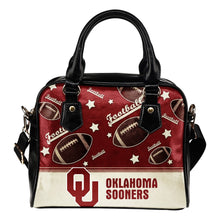 Load image into Gallery viewer, Personalized American Football Awesome Oklahoma Sooners Shoulder Handbag