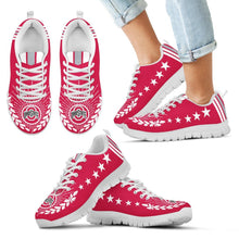 Load image into Gallery viewer, Line Of Stars Victory Ohio State Buckeyes Sneakers