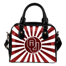 Load image into Gallery viewer, Central Awesome Paramount Luxury Oklahoma Sooners Shoulder Handbags