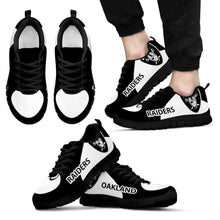 Load image into Gallery viewer, Oakland Raiders Top Logo Sneakers