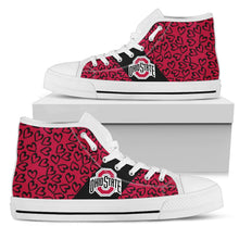 Load image into Gallery viewer, Perfect Cross Color Absolutely Nice Ohio State Buckeyes High Top Shoes