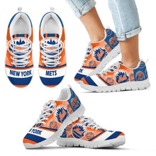 Load image into Gallery viewer, Three Impressing Point Of Logo New York Mets Sneakers