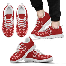 Load image into Gallery viewer, Love Extreme Emotion Pretty Logo Oklahoma Sooners Sneakers