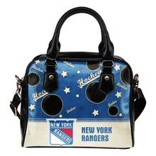 Load image into Gallery viewer, Personalized American Hockey Awesome New York Rangers Shoulder Handbag