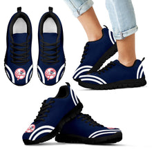 Load image into Gallery viewer, Lovely Curves Stunning Logo Icon New York Yankees Sneakers