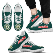 Load image into Gallery viewer, Magnificent Oakland Athletics Amazing Logo Sneakers
