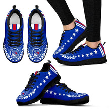Load image into Gallery viewer, Line Of Stars Victory New York Rangers Sneakers