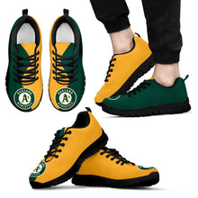 Load image into Gallery viewer, Two Colors Trending Lovely Oakland Athletics Sneakers