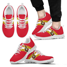 Load image into Gallery viewer, Three Colors Vertical Ottawa Senators Sneakers
