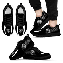 Load image into Gallery viewer, Vintage Four Flags With Streaks Oakland Raiders Sneakers