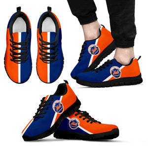 Dynamic Aparted Colours Beautiful Logo New York Mets Sneakers