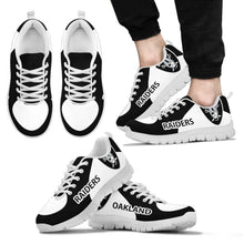 Load image into Gallery viewer, Oakland Raiders Top Logo Sneakers
