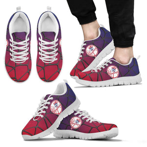 Colors Air Cushion New York Yankees Gradient Sneakers