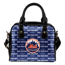 Load image into Gallery viewer, Nice Little Logo New York Mets Shoulder Handbags