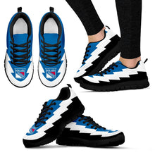 Load image into Gallery viewer, Jagged Saws Creative Draw New York Rangers Sneakers