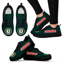 Load image into Gallery viewer, Magnificent Oakland Athletics Amazing Logo Sneakers