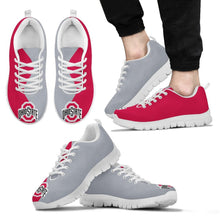 Load image into Gallery viewer, Two Colors Trending Lovely Ohio State Buckeyes Sneakers