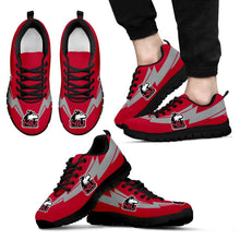 Load image into Gallery viewer, Three Amazing Good Line Charming Logo Northern Illinois Huskies Sneakers