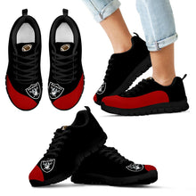 Load image into Gallery viewer, Valentine Love Red Colorful Oakland Raiders Sneakers