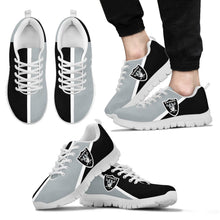 Load image into Gallery viewer, Dynamic Aparted Colours Beautiful Logo Oakland Raiders Sneakers