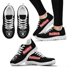 Load image into Gallery viewer, Magnificent Oakland Raiders Amazing Logo Sneakers