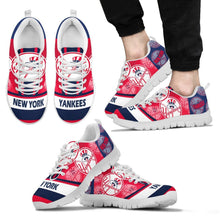 Load image into Gallery viewer, Three Impressing Point Of Logo New York Yankees Sneakers