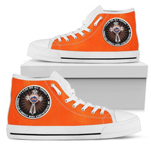 Load image into Gallery viewer, I Can Do All Things Through Christ Who Strengthens Me New York Mets High Top Shoes