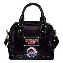 Load image into Gallery viewer, Fancy New York Mets  Fashion Logo Lighting Cosy Shoulder Handbags