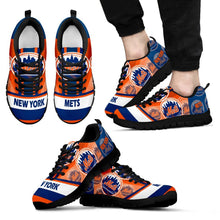 Load image into Gallery viewer, Three Impressing Point Of Logo New York Mets Sneakers