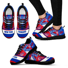Load image into Gallery viewer, Three Impressing Point Of Logo New York Rangers Sneakers