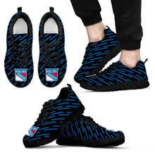 Load image into Gallery viewer, Marvelous Striped Stunning Logo New York Rangers Sneakers