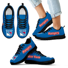 Load image into Gallery viewer, Magnificent New York Rangers Amazing Logo Sneakers