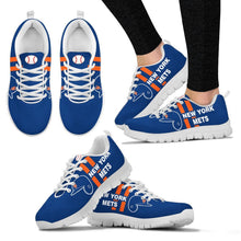 Load image into Gallery viewer, Vertical Two Line Mixed Helmet New York Mets Sneakers