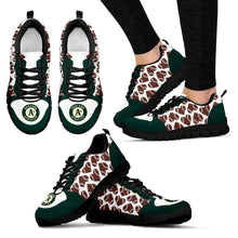 Load image into Gallery viewer, Great Football Love Frame Oakland Athletics Sneakers